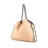 Stella McCartney Falabella handbag in pink canvas - 00pp thumbnail