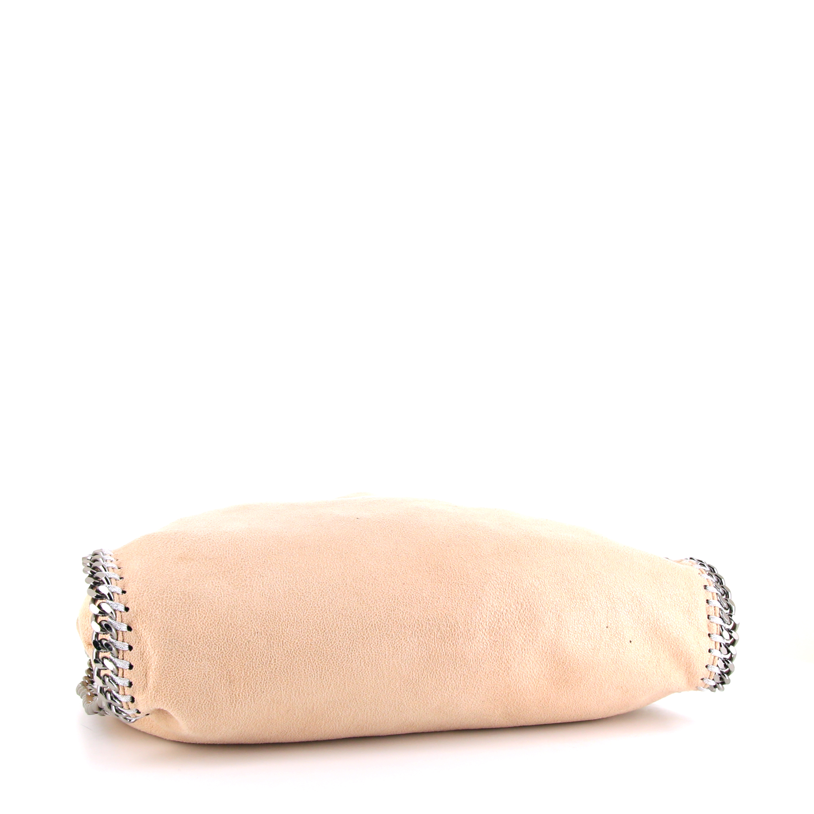 Stella McCartney Falabella handbag in pink canvas - Detail D4