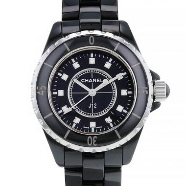 Chanel J12 watch in black ceramic Circa  2010