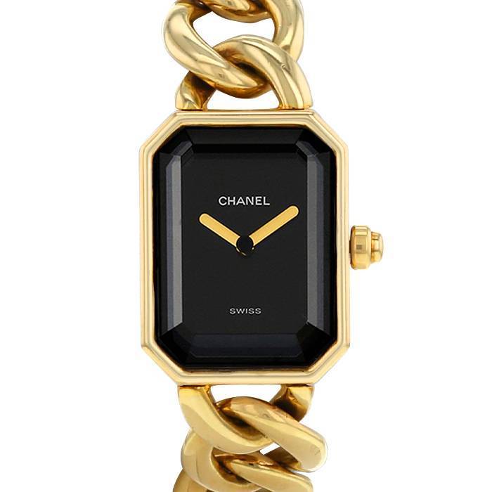 Chanel Première Size L in Yellow Gold Circa 1990