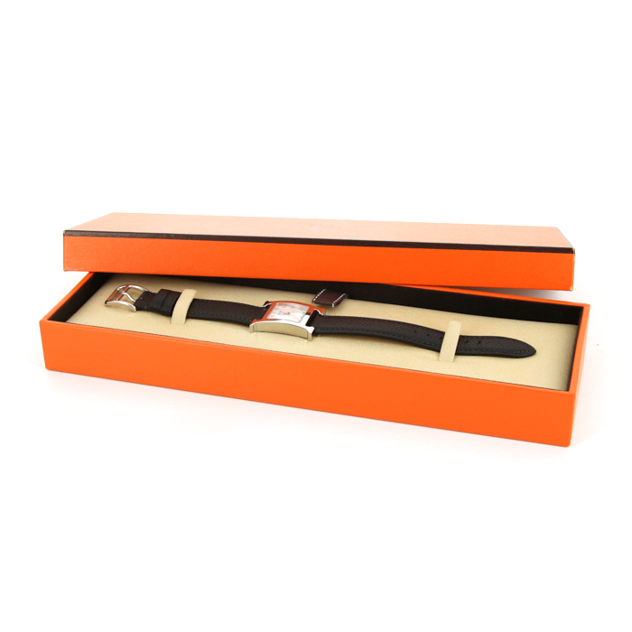 Reloj Hermes Heure H de acero Ref :  HH1.210 Circa  2010 - Detail D2
