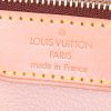 Shopping bag Louis Vuitton Bucket taglia XL in tela monogram cerata marrone e pelle naturale - Detail D3 thumbnail