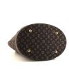 Sac cabas Louis Vuitton petit Bucket en toile monogram Idylle marron et cuir marron - Detail D4 thumbnail