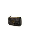 Gucci GG Marmont small model shoulder bag in black quilted leather - 00pp thumbnail