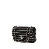 Bolso de mano Chanel Timeless en tweed bicolor negro y blanco - 00pp thumbnail