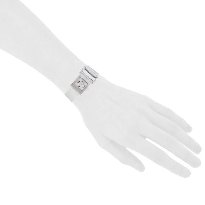 Piaget Miss Protocole watch in white gold Ref:  5221 Circa  2002 - Detail D1