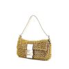 Fendi Baguette handbag in yellow and silver pearl and silver python - 00pp thumbnail