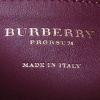Burberry handbag in burgundy suede - Detail D3 thumbnail