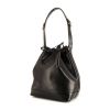 Louis Vuitton grand Noé large model shopping bag in black epi leather - 00pp thumbnail