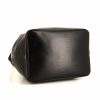 Louis Vuitton grand Noé large model shopping bag in black epi leather - Detail D4 thumbnail
