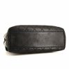 Bolso de mano Chanel Coco Handle en cuero granulado acolchado negro - Detail D4 thumbnail