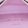 Chanel Timeless handbag in white and mauve quilted canvas - Detail D3 thumbnail