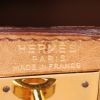 Hermes Kelly 28 cm handbag in beige ostrich leather - Detail D4 thumbnail