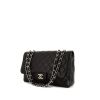 Bolso de mano Chanel Timeless jumbo en cuero granulado acolchado negro - 00pp thumbnail