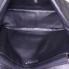 Chanel Timeless jumbo handbag in black quilted grained leather - Detail D3 thumbnail