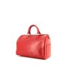 Borsa Louis Vuitton Speedy 30 in pelle Epi rossa - 00pp thumbnail