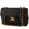 Chanel Timeless Maxi Jumbo handbag in black quilted leather - 00pp thumbnail