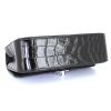 Borsa a tracolla Chanel Mini Timeless in pelle nera simil coccodrillo - Detail D4 thumbnail