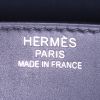 Hermès Sac à dépêches briefcase in Bleu Obscur and blue Sikkim Sombrero leather and indigo blue epsom leather - Detail D3 thumbnail