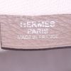 Hermes Victoria handbag in beige clay togo leather - Detail D3 thumbnail