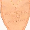 Borsa Louis Vuitton Speedy 30 in tela monogram marrone e pelle naturale - Detail D3 thumbnail