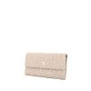 Portafogli Chanel Camelia - Wallet in pelle grigia a fiori - 00pp thumbnail