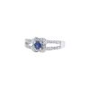 Mauboussin Sex and Love ring in white gold,  sapphire and diamonds - 00pp thumbnail