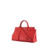 Saint Laurent Rive Gauche handbag in red grained leather - 00pp thumbnail