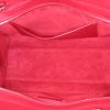 Bolso de mano Saint Laurent Rive Gauche en cuero granulado rojo - Detail D3 thumbnail