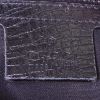 Gucci Mors handbag in black monogram canvas and black leather - Detail D3 thumbnail