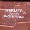 Sac à main Hermes Birkin 35 cm en crocodile porosus marron - Detail D3 thumbnail