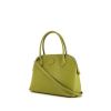 Hermes Bolide small model handbag in anise green goat - 00pp thumbnail