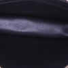 Celine shoulder bag in black, green and beige tricolor leather - Detail D2 thumbnail