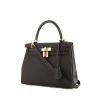 Hermes Kelly 25 cm handbag in black togo leather - 00pp thumbnail