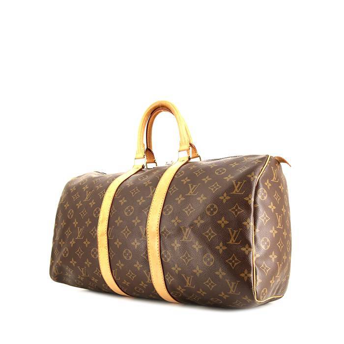 Louis Vuitton - Keepall Bandoulière 45 - Brown - Monogram - Women - Travel Bag - Luxury