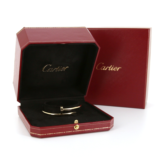 Brazalete Cartier Juste un clou en oro amarillo - Detail D2
