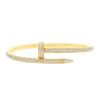 Bracelet Cartier Juste un clou en or jaune et diamants, taille 17 - 00pp thumbnail
