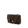 Borsa Chanel Timeless in tweed multicolore marrone - 00pp thumbnail