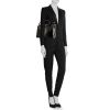 Sac porté épaule ou main Givenchy Antigona moyen modèle en cuir noir - Detail D2 thumbnail