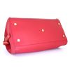 Yves Saint Laurent Chyc handbag in red leather - Detail D4 thumbnail