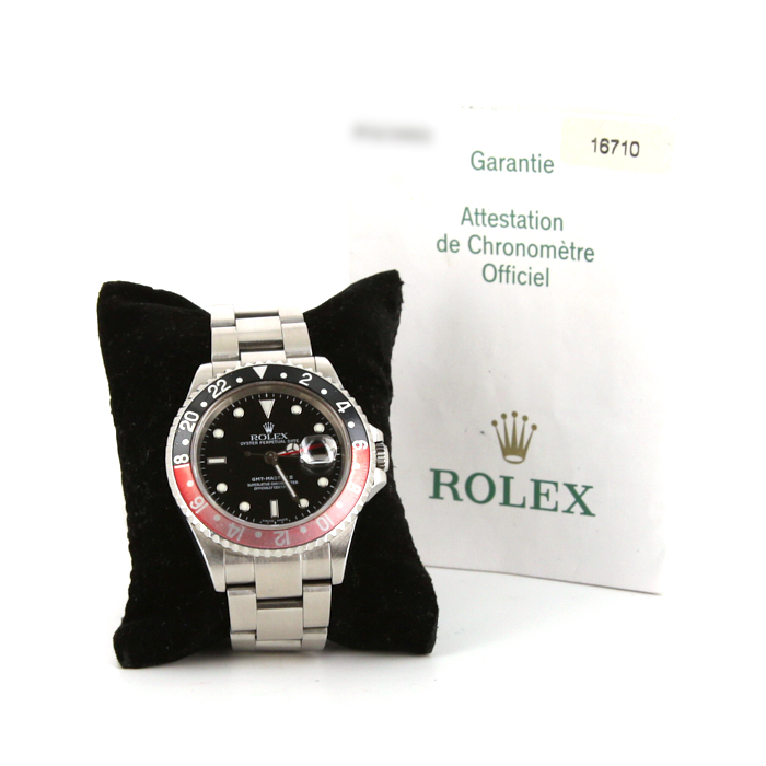 Reloj Rolex GMT-Master II de acero Ref :  16710T Circa  2004 - Detail D2