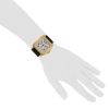 Cartier Santos-100 watch in yellow gold Ref:  2741 Circa  2000 - Detail D1 thumbnail
