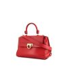 Salvatore Ferragamo Sofia shoulder bag in red leather - 00pp thumbnail