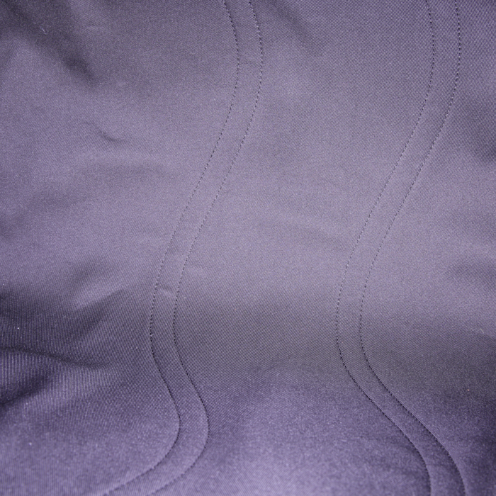 Borsa da viaggio Louis Vuitton Feuillage in tessuto a monogramma Eclipse nero a fiori e pelle nera - Detail D3