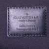 Borsa da viaggio Louis Vuitton Feuillage in tessuto a monogramma Eclipse nero a fiori e pelle nera - Detail D4 thumbnail