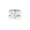 Dinh Van Maillons size XL ring in silver - 00pp thumbnail