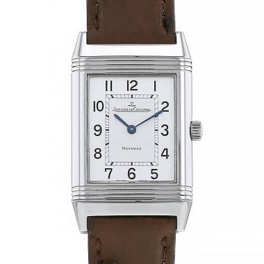 Orologio Jaeger Lecoultre Reverso in acciaio Ref :  252.8.47 Circa  1990