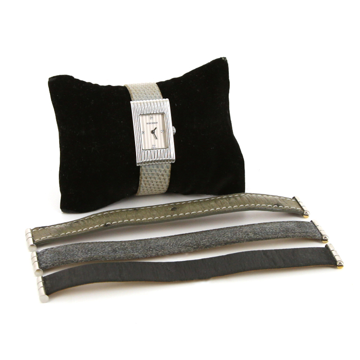 Boucheron Reflet  small model watch in stainless steel Circa  2000