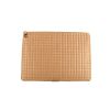 Celine C Charm pouch in beige quilted leather - 360 thumbnail