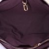 Sac cabas Louis Vuitton Wilshire en cuir verni monogram bordeaux - Detail D2 thumbnail